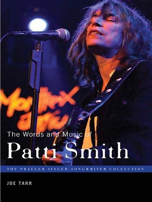 Cover image for The Words and Music of Patti Smith